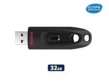 Sandisk Ultra 32GB USB 3.0 Flash Drive Thumb Drive Pen Drive