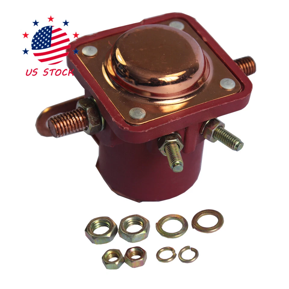 Red Solenoid Relay 12V Heavy Duty FIT FOR Ford Starter Car Truck - SW3 - SNL135 Foto 2 de 4