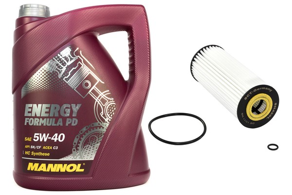 MotoröL ÖLfilter SH420L Set 5W40 5 Liter FüR Audi A4 Ford Seat Skoda VW Bora-image