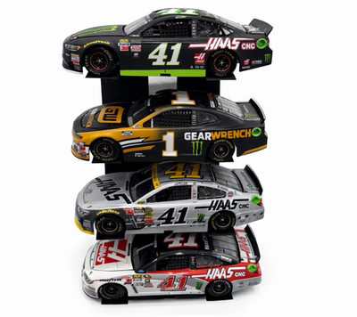NASCAR Diecast 4 Stackable Display Stand 1:24 Scale   Fits Cup, Xfinity, Truck