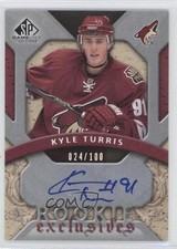 2008 SP Game Used Edition Rookie Exclusives 24/100 Kyle Turris #RE-KT Auto 0c3