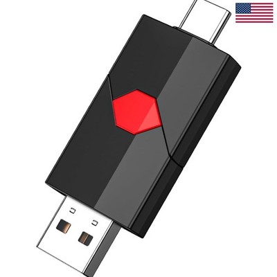 32GB USB C Flash Drive Dual Drive 32GB USB Flash Drive Push-Pull USB-C Memory...