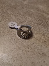 Ring aus Edelstahl - Edelstahlring Fingerring Damenring Größe 20