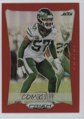 2024 Panini Prizm Deca Red Prizm /199 CJ Mosley #235 0o4t
