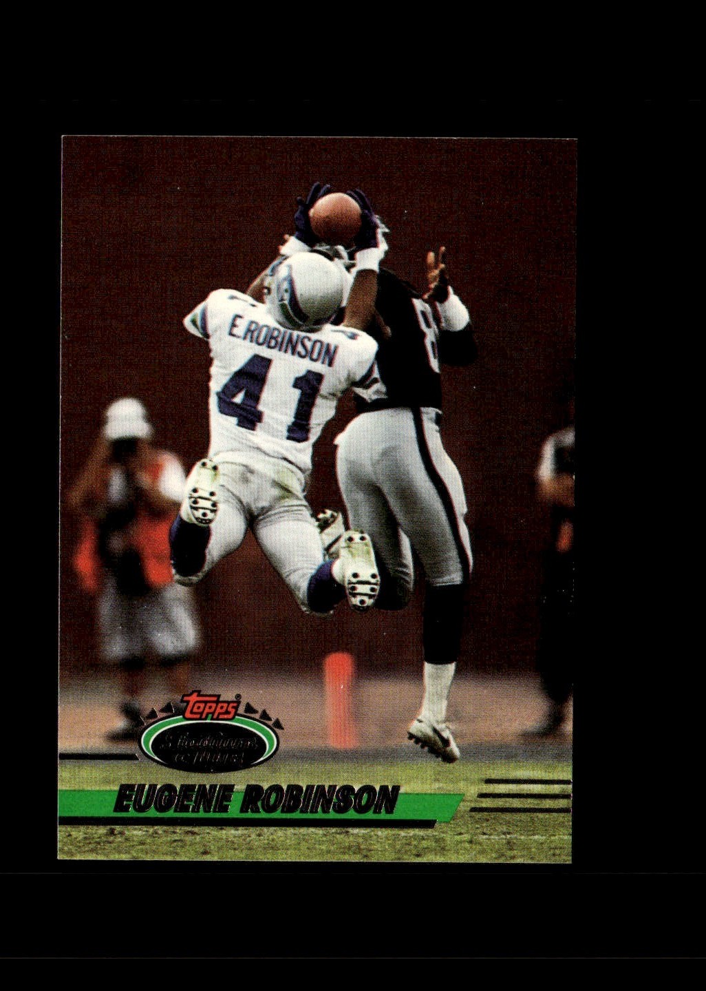 Eugene Robinson : 1993 Topps Stadium Club NFL Card #141 : Seattle Seahawks