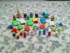 Big Lot of Vintage Fisher-Price Little People Figures & Small Vehicles