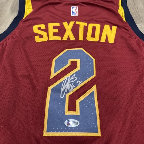 Collin Sexton Beckett BGS Certified Autograph Cleveland Cavaliers Jersey #2 - Picture 6 of 7