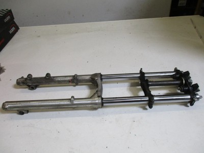 Gabel 37 mm 2. Honda FT 500 PC07 Flat Track Standrohre Gabelbrücke unten oben