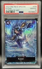 One Piece TCG PSA 10 Kuzan OP02 SR Alt Art Paramount War English #096