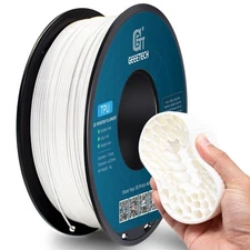 Geeetech TPU Filament 1.75mm, Shore 95A – Flexible 3D Printer Filament with H...