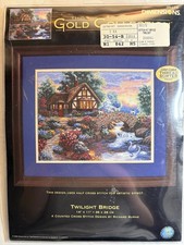 Dimensions Gold Collection Counted Cross Stitch Kit - TWILIGHT BRIDGE 35172