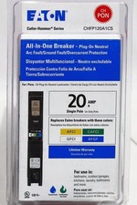 5 Eaton CHFP120A1CS All-In-One Breaker 20AMP Single Pole  New