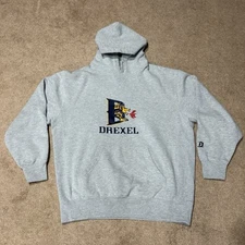 Boathouse Sports Drexel University Dragons Hoodie - Grey - Men’s Large