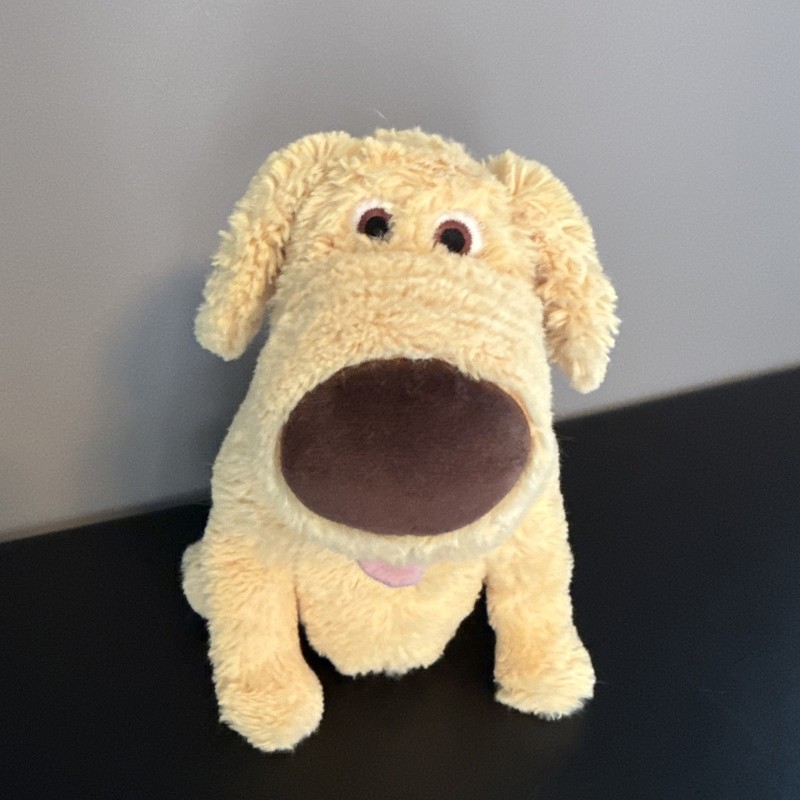 Disney Parks Pixar Up Doug The Dog Dug Soft Plush Animal 10" Up Movie Stuffed