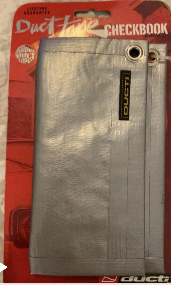 Duct Original Classic Duct Tape Bifold Wallet Mens Kids Gift - Image 4 of 4