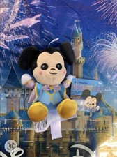 Disney Parks 50th Anniversary Mickey Mouse Wishables 5  Plush New