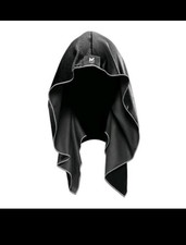  Mission Cooling Hooded Towel - Evaporative Tech Cools Inst. When Wet UPF-50 BLK