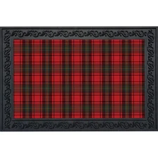 Briarwood Lane Holiday Plaid Doormat