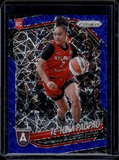 2025 Panini WNBA Prizm #61 Te-Hina Paopao Rookie Blue Velocity RC