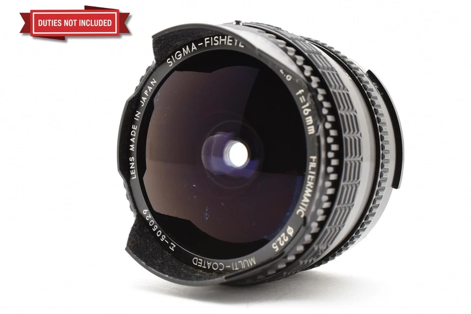 [Near MINT] Sigma Fisheye Filtermatic 16mm f2.8 MC Lens For Nikon F  From JAPAN - Image 2 of 4