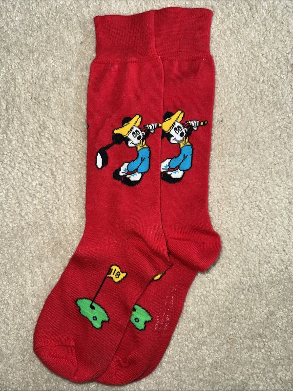 Disney Mickey Mouse golf socks men