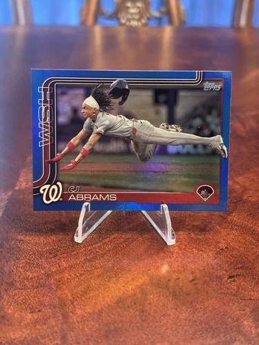 CJ Abrams 2025 Topps CJ Abrams #122 Blue