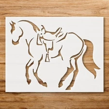 Custom Horse Stencil for DIY Crafts and Home Decor - StencilAir