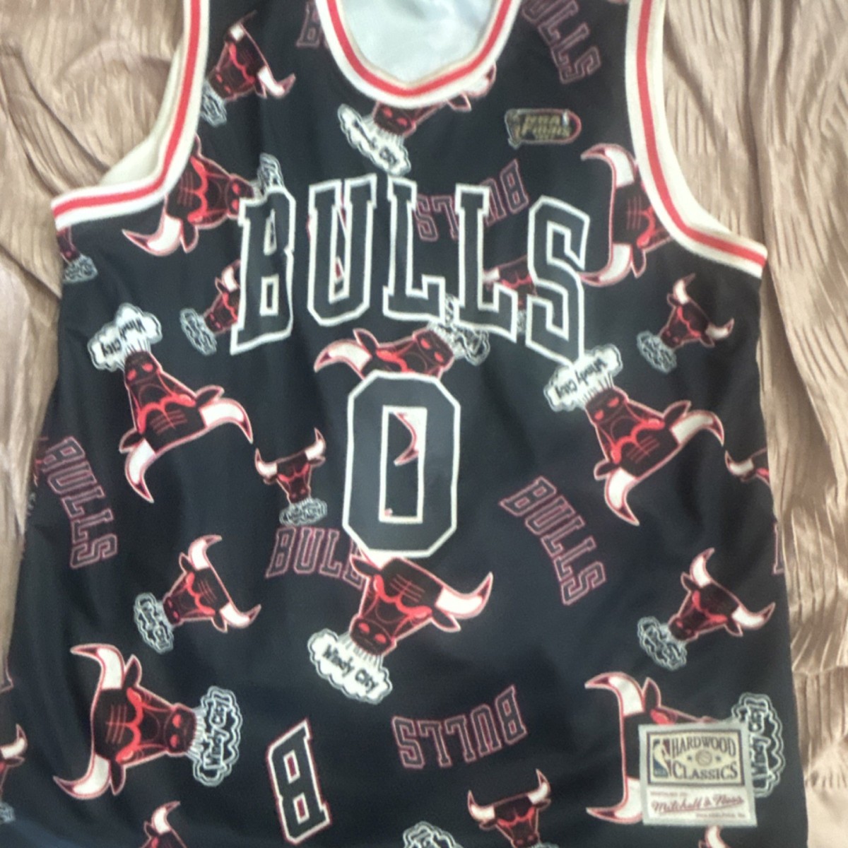 Mitchell & Ness Chicago Bulls Hardwood Classics Jersey Black