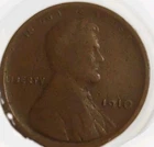 1910 Lincoln Wheat Penny Copper Cent Good Condition Free Post Tracking