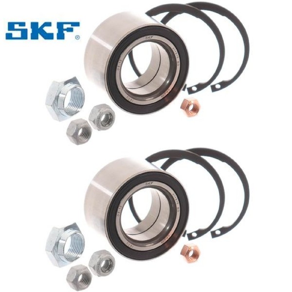 2X Radlagersatz SKF VKBA575 2 Radlager Satz Links Rechts Vorderachse Vorne-image