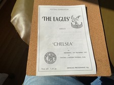 Crystal Palace v Chelsea reserves - football combination- 1987-88