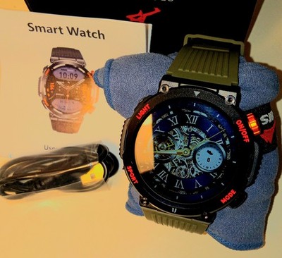Smart Watch Bluetooth Call Outdoor LED Fitness Tracker Android iPhone