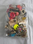 Mixed vintage/modern costume jewelry EARRINGs lot - wearable 1.8 Lb. Bag #9