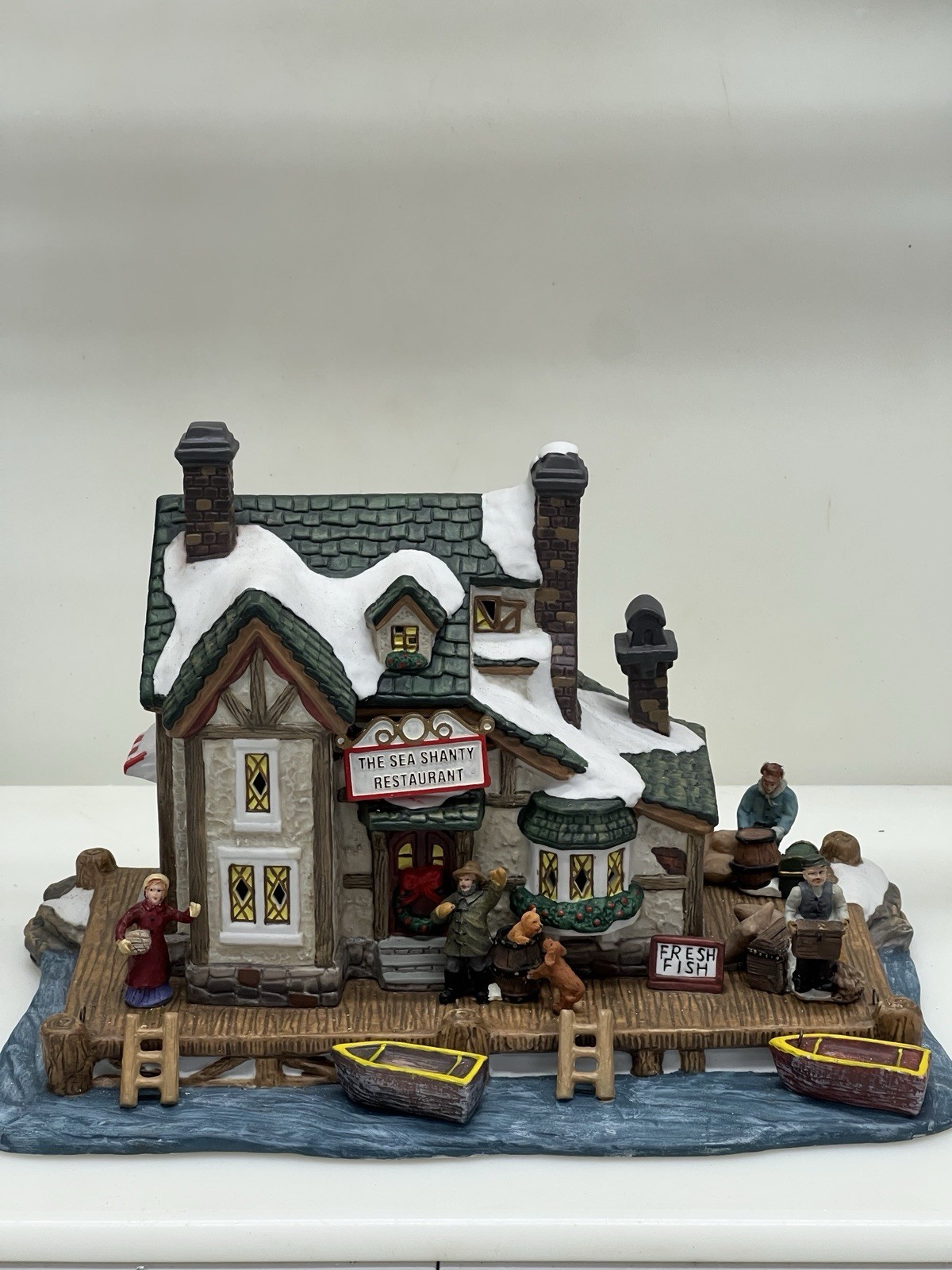 Victorian Village Collectibles The Sea Shanty Restaurant Of Gloucester 2002