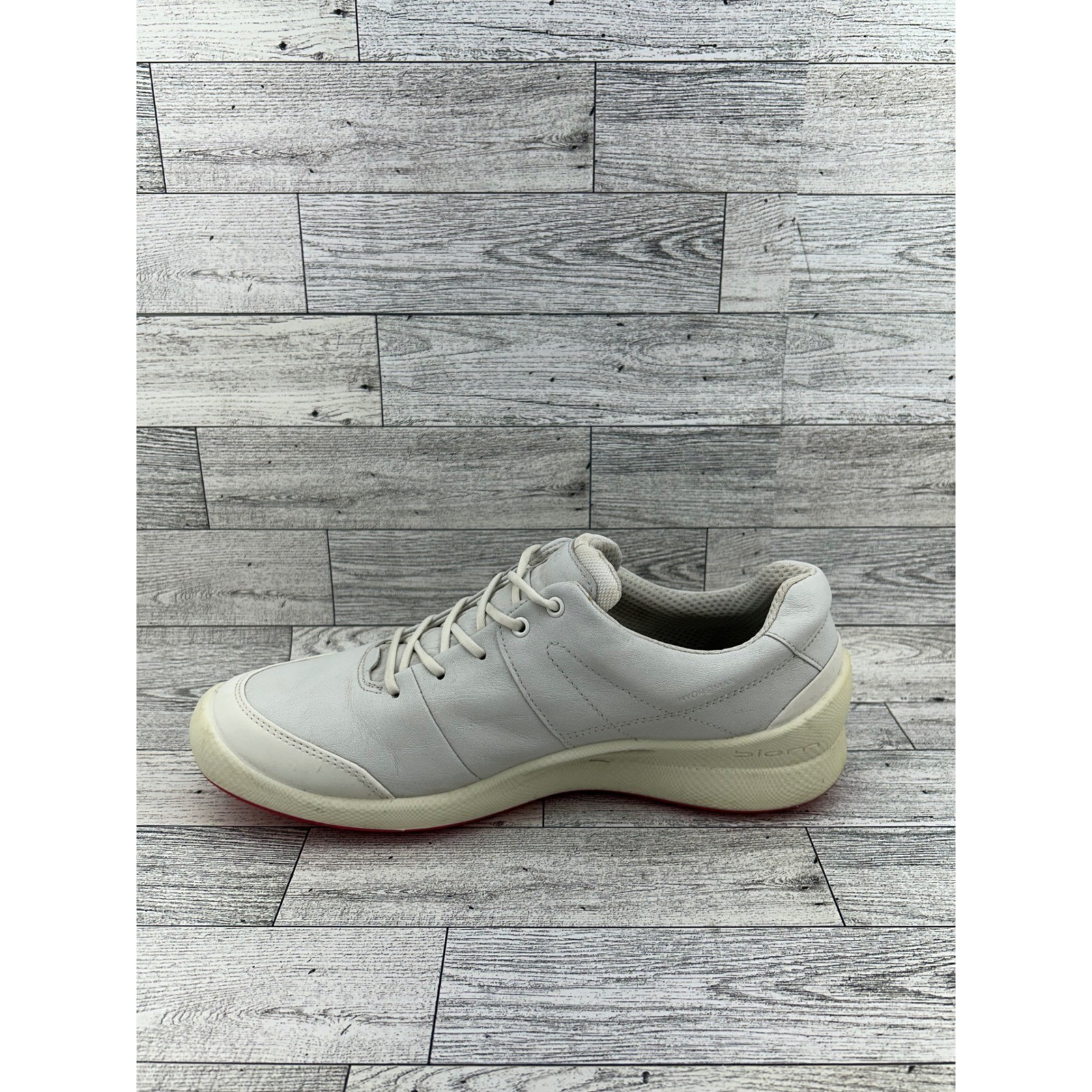 Ecco Golf S-Three White Leather Spikeless Shoes Women Sz 9-9.5 10058350874 image 6