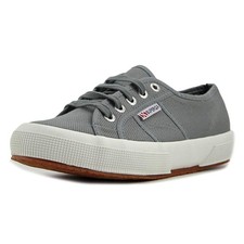 Superga Womens 2750 Cotu Canvas Sneakers  Grey Sage  Authentic New