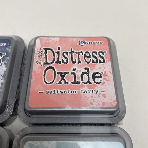 Lot of 5 Ranger Tim Holtz Distress Oxide ink pads 3"x3", New & Sealed - Picture 3 of 7