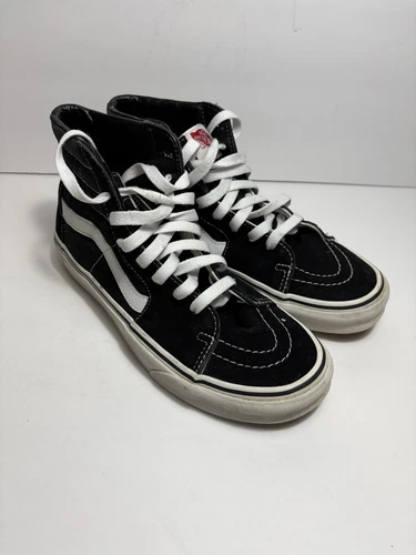 VANS Sk8 Comfy Cush High Top Uomo Taglia 7 5 Nero con Bianco