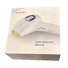 BoSidin Hair Removal Device White Ice Care Automatic Flash Security System