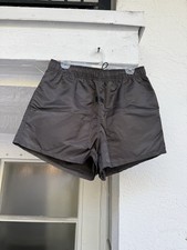 Fear Of God Essentials Running Shorts Grey Nylon Large Kanye Satisfy