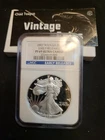2007-W NGC PF69 ULTRA CAMEO SILVER AMERICAN EAGLE EARLY RELEASE 1 OZ .999 FINE