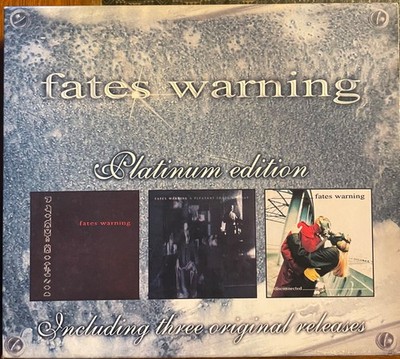 FATES WARNING   3 ORIGINALES RELease  *3 CD's*