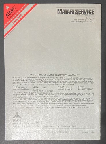 Vintage Atari Spiel Programm Anleitung Handbücher 7” x 5” - Bild 25 von 81