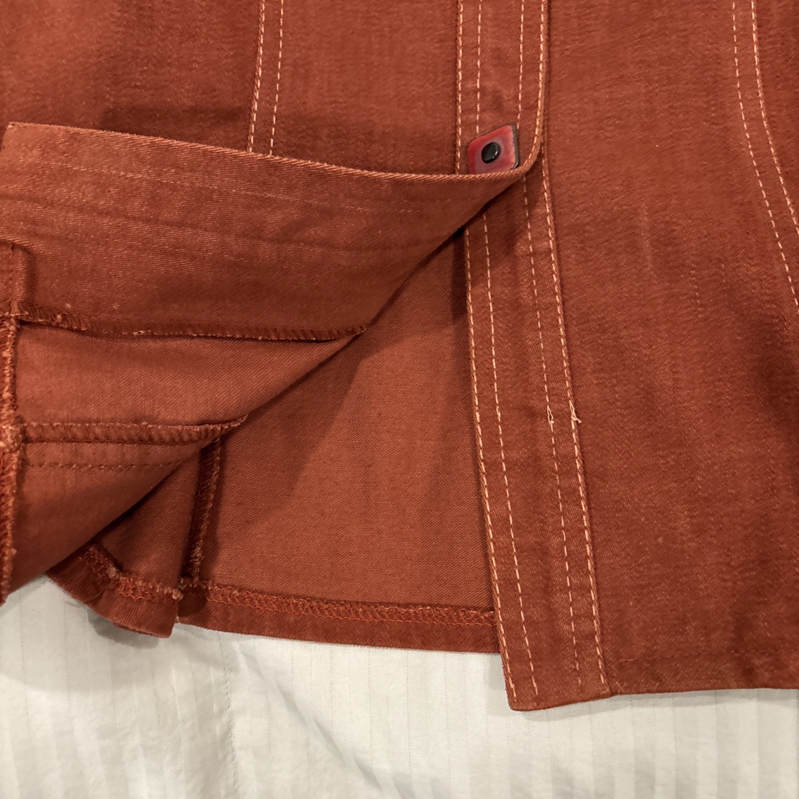 Rare Vintage Patchwork Button Up Shirts- Above Th… - image 10