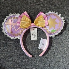Disney- Parks Princess Tangled Rapunzel Pascal Minnie Mickey Ears Headband NWT