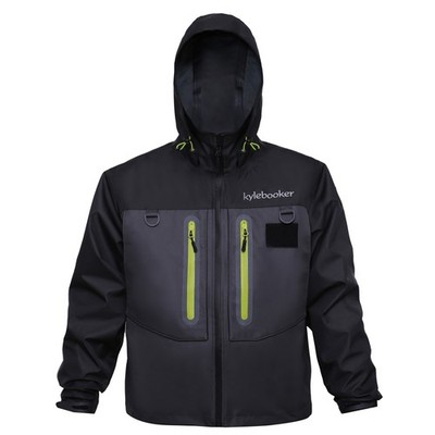 Wasserdichte und atmungsaktive Anglerjacke - Regenmantel zum Waten für Männer