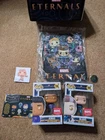 Funko Pop! Marvel Collector Corps Marvel Eternals Complete Box Size Large Shirt