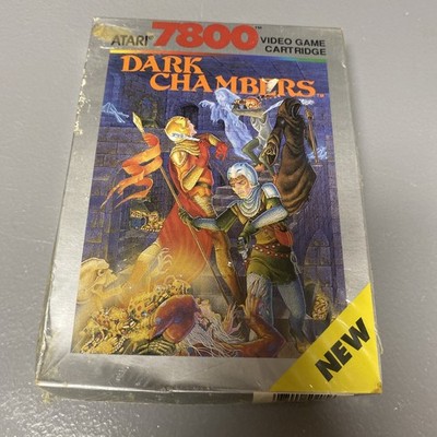 Atari 7800 Dark Chambers New In Box NIB NOS Combine Ship