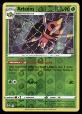 Ariados Reverse Holo 004/195 NM SWSH12: Silver Tempest Pokemon Card