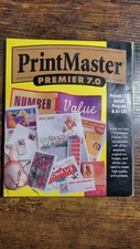 Preowned Print Master Deluxe 7.0 PC Software - WINDOWS 95 98 NT 4.0 or Later